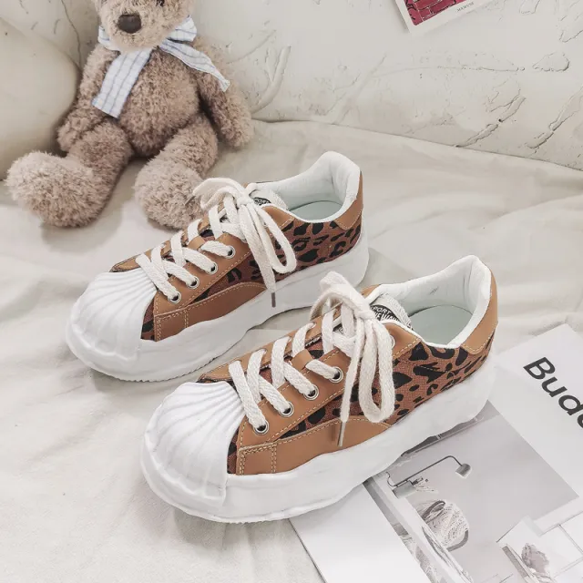 Summer Dad Shoes Female Ins Trend Breathable Net Red Sports Explosion Jogging Red - Shop at LoveMi