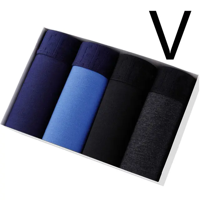 4-piece Set of Men's Boxer Shorts