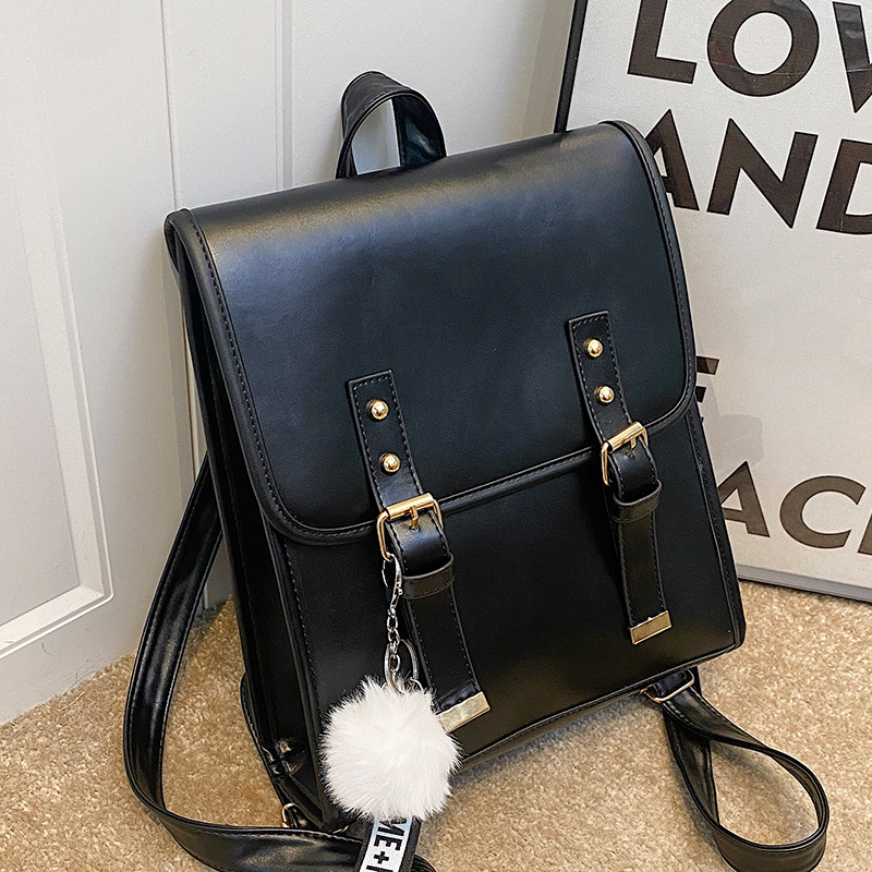 Multi Functional Women's Backpack With New Texture And Fashion Niche