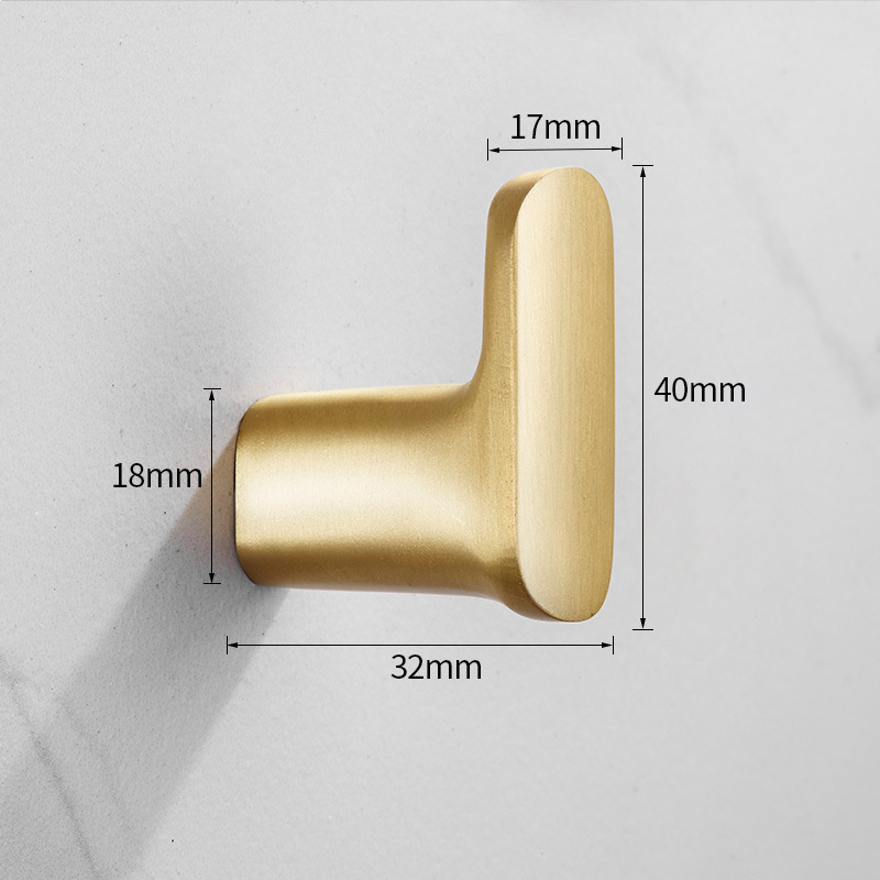 Title 2, Fashion Nordic Brass Clothes Hook