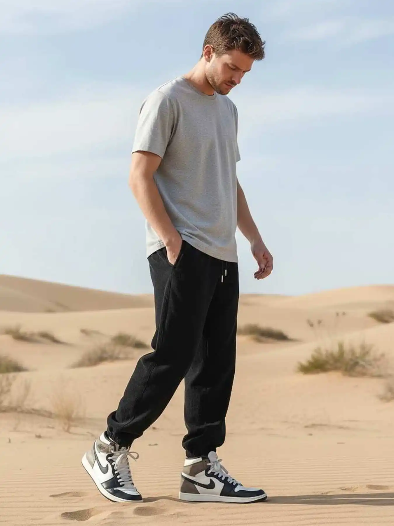 Casual Pants, Trendy And Fashionable Men's Long