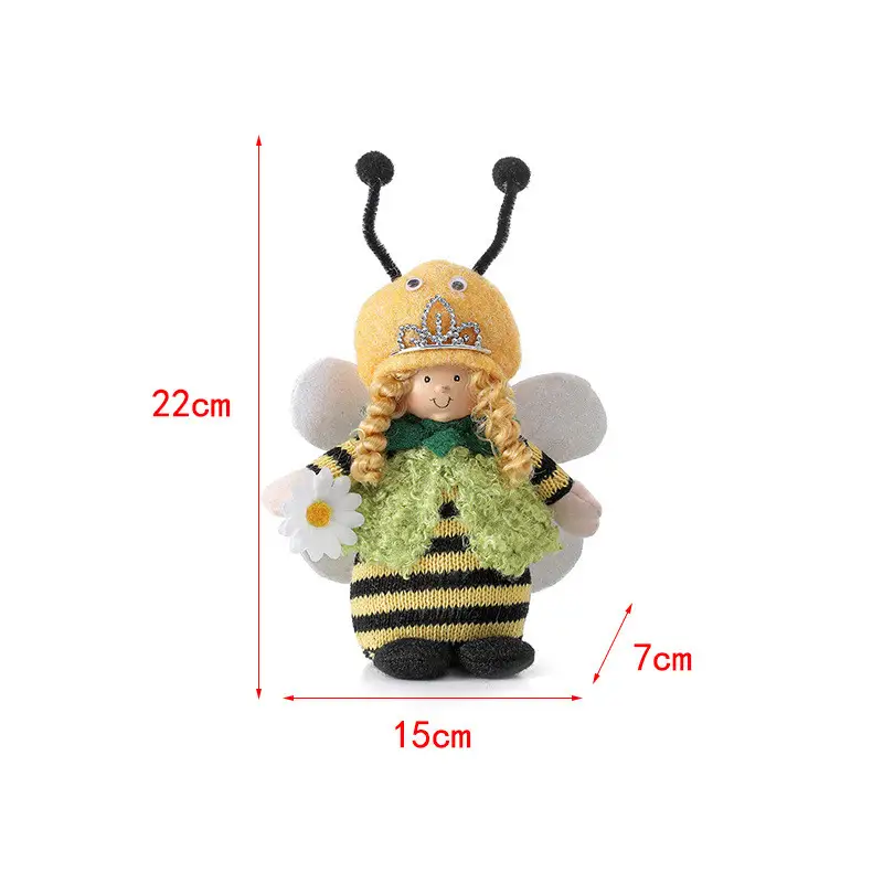 Cute Q Version Bee Festival Doll Decoration Creative