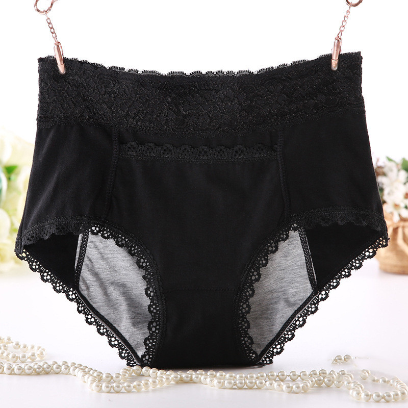 Title 4, Plus Size Cotton Panties, Medium and High Waist...