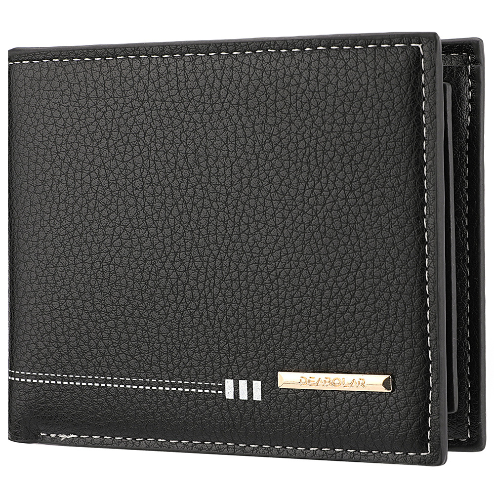 Multi-functional Multiple Card Slots Retro Men’s Short Wallet