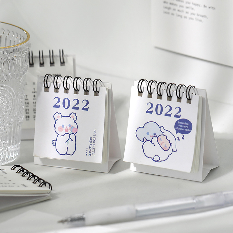 Mini Desk Calendar Text Calendar (Dumb rabbit)