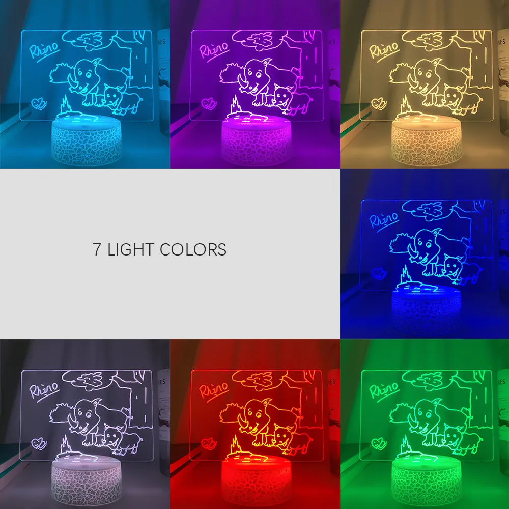 Rewritable Night Light With Display Panel – image 6