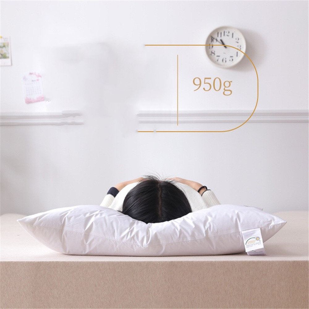 White Low Pillow 950g