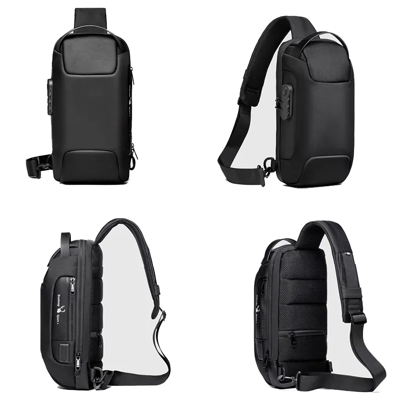 Men Chest Bag Messenger Anti-theft Shoulder Bags