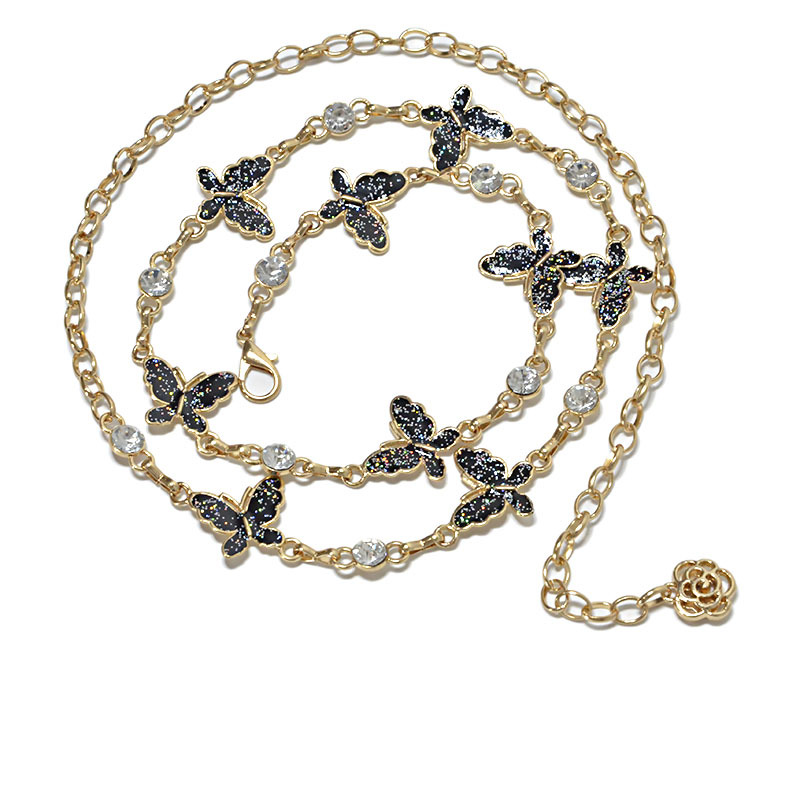 New Women's Metal Thin Waist Chain