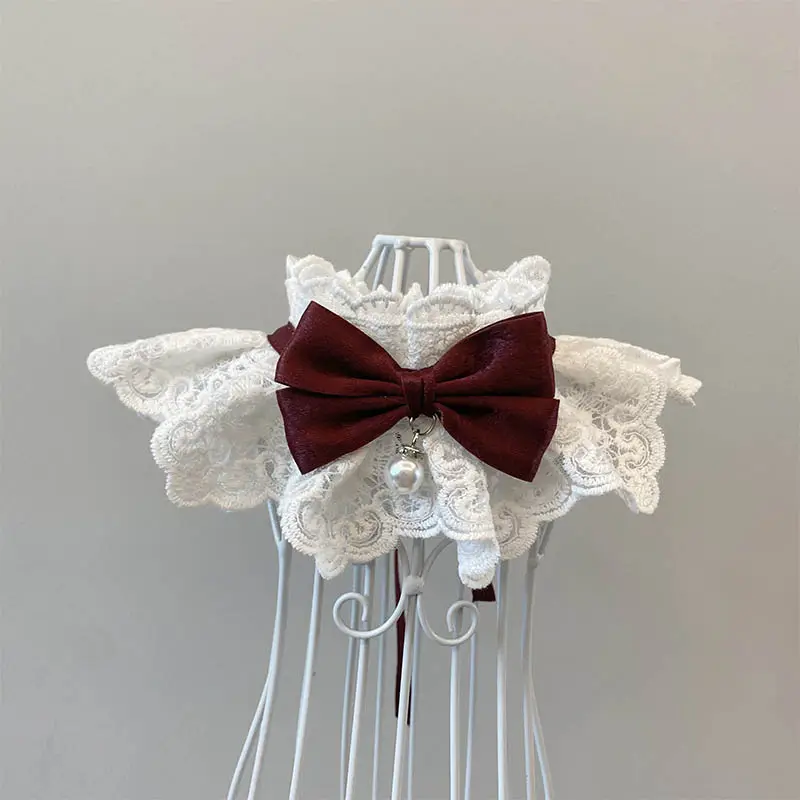 Cat Scarf Pet Jewelry Bell Bow