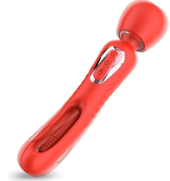 Female AV Vibrator- With 10 Vibration Modes, Adult- G-spot Clitoral Dildo, Adult- Sex- Toys - Image 1