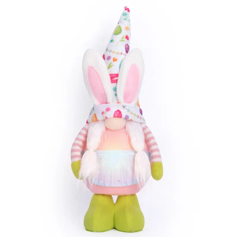 Decorated With Small Gifts Glowing Rudolph Without A Face