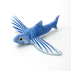 Pet Plush Toy Making Sound Electric Fish Jumping Winged Bird - Flying Fish - View 1