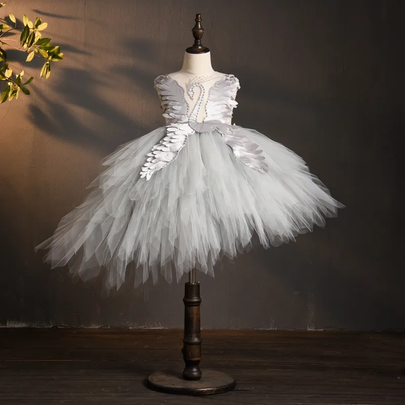 Flower Girl Wedding Little Dress Autumn Children