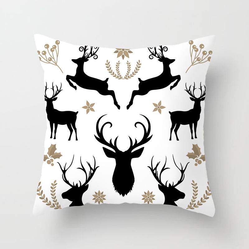 Leisure Polyester Christmas Tree Hugging Pillowcase