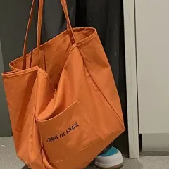 New Tide Fashion Tote Bag - Orange - View 1