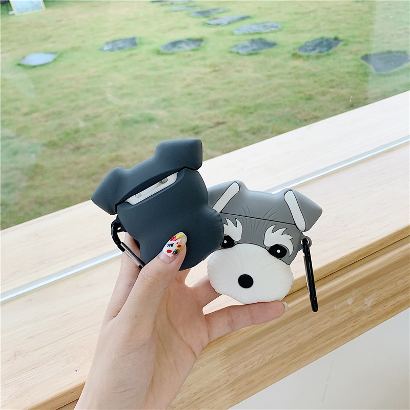 Stereo Schnauzer Method Dog Fighting Bluetooth Wireless Headset Protective Cover