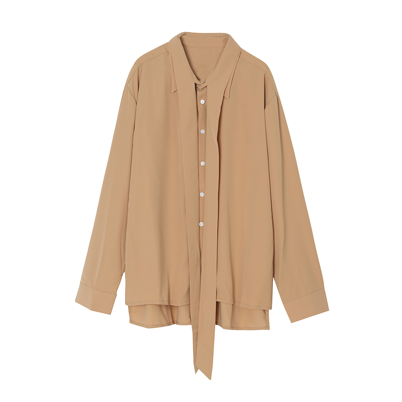 All Match Men's Loose Simple Chiffon White Shirt