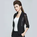 White Threequarter Sleeves