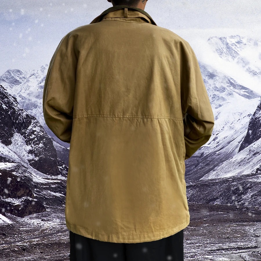 Casual Japanese Retro Men's Multi-pocket Shirt Tooling Jacket