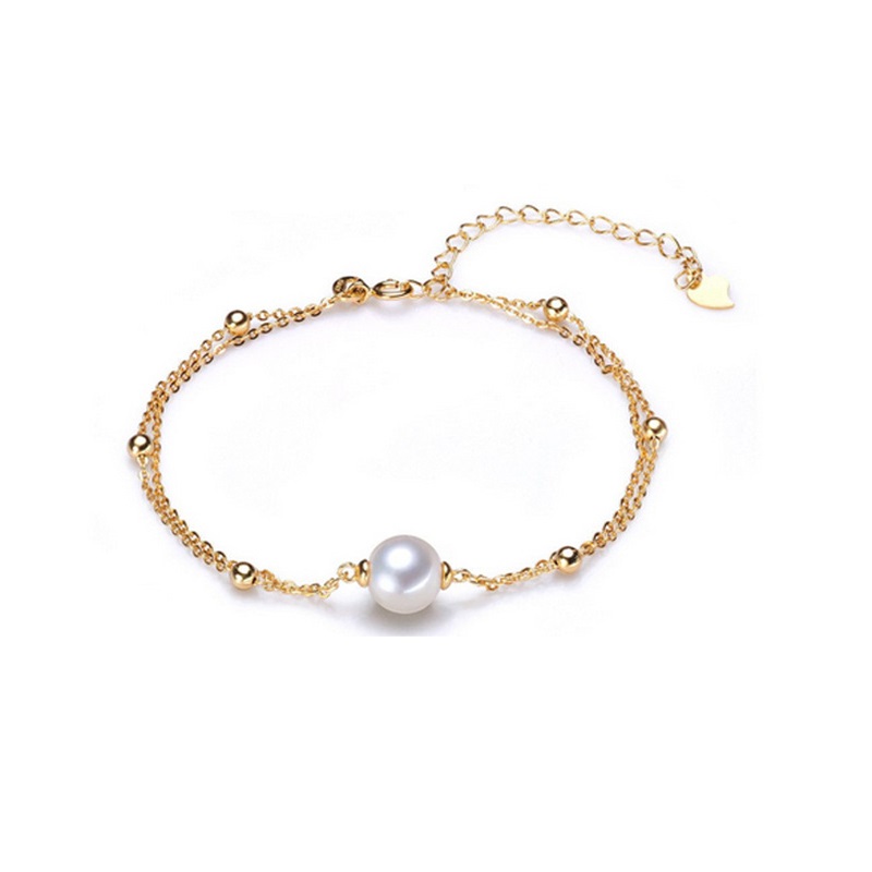 Gold Accessories White Pearl