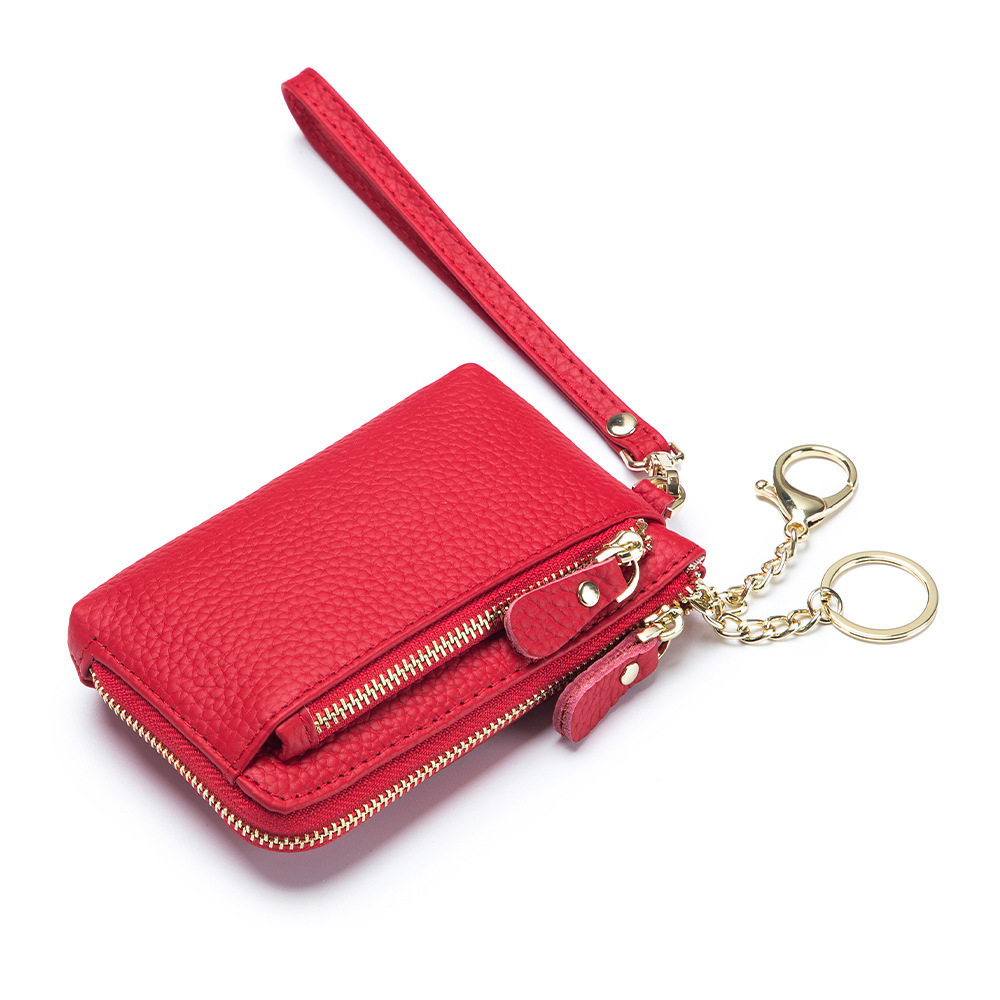 Title 13, Multi-functional Leather Womens Mini Hand Purs...