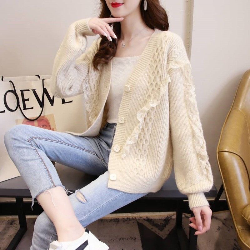 Title 4, Womens Loose Lazy Style Sweater Coat. All-matc...