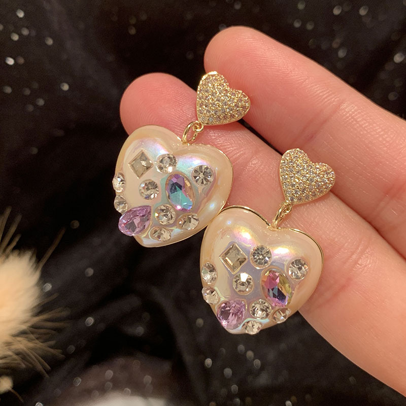 Silver Needle Color Vintage Baroque Sun Flower Earrings