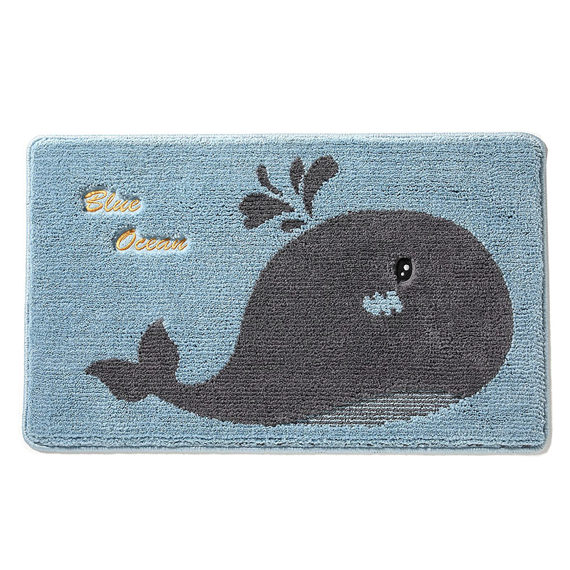 Title 2, Xia Lang Cartoon Door Mat Door Mat Absorbent Fo...