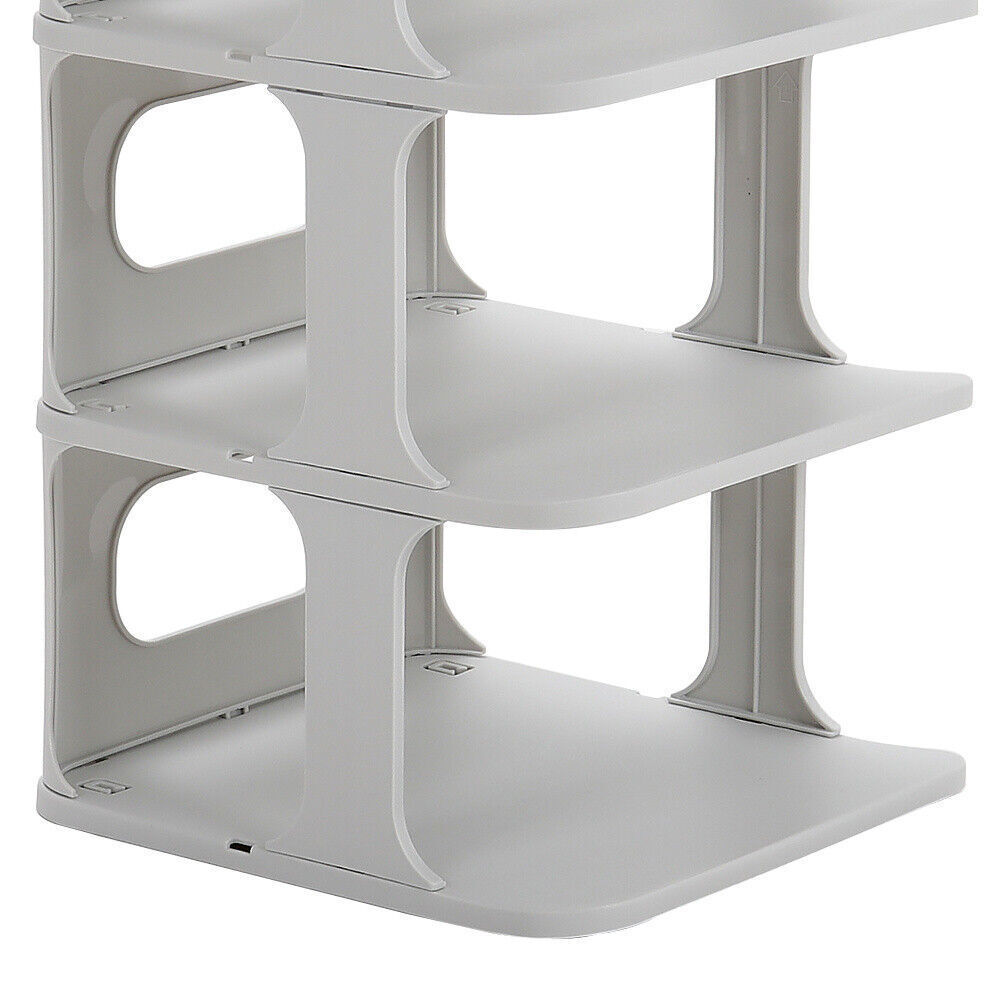 7 Tier Shoe Rack Tall Storage Shelf Unit Cabinet Home Organiser Footwear Stand — image 7