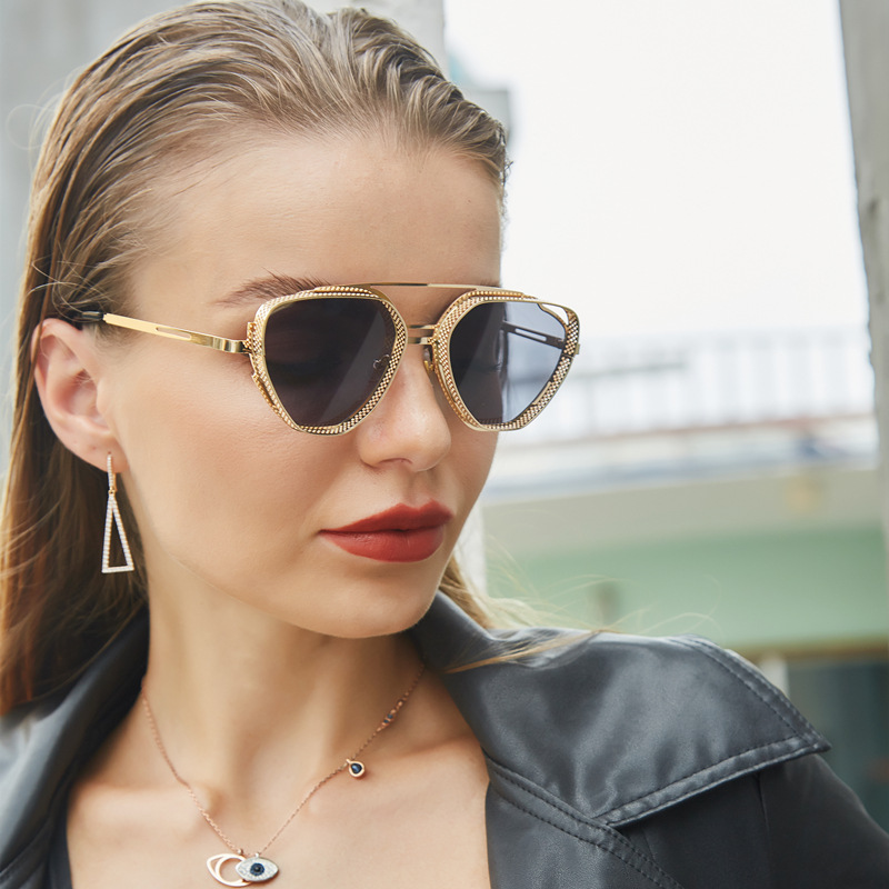 New Hollow-out Sunglasses Male Europe And America Retro Steampunk - Image 8