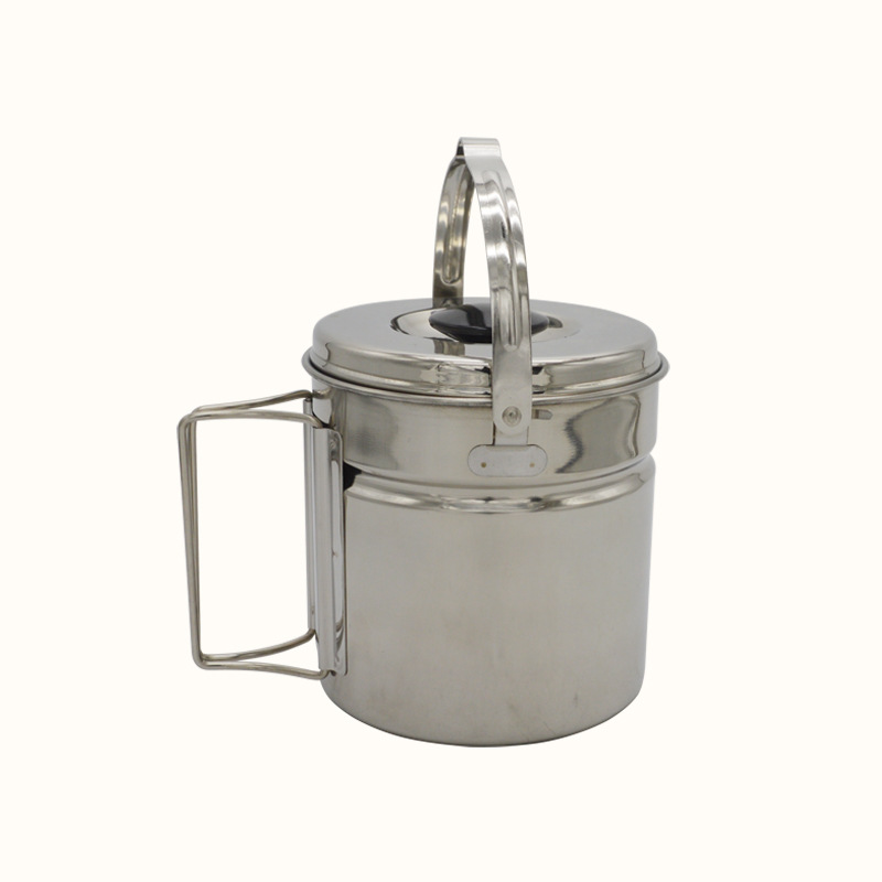 Title 4, Outdoor Picnic Stainless Steel With Steaming Pl...