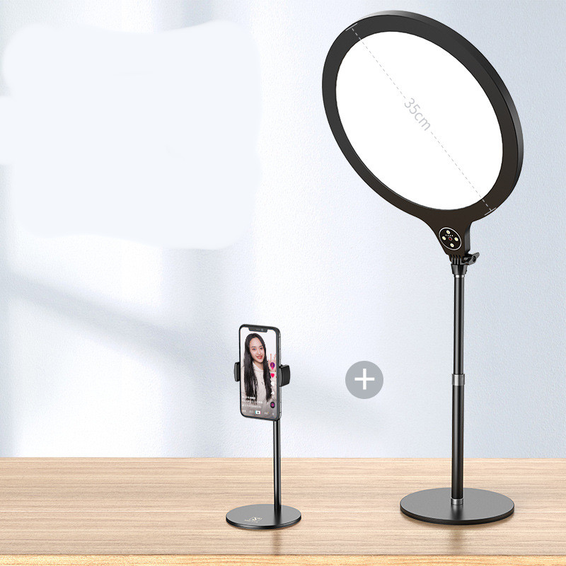 Photo Full Screen Beauty Lamp Mobile Phone Telescopic Desktop Floor Fill Light Bracket - Image 4
