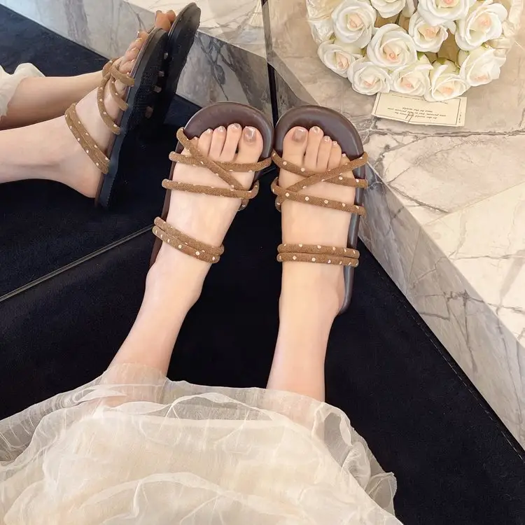 Women's Flat Slide Sandals