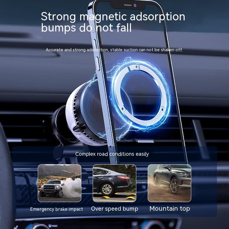 Car Mounted Wireless Charging And Cooling Bracket - Image 3