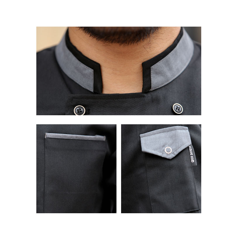 Chef's Long Sleeved Hotel Kitchen Uniform
