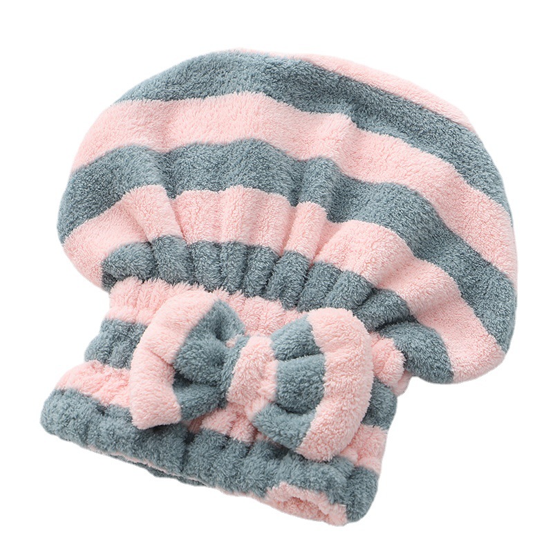 Korean Style Hair Drying Cap Quick-drying Turban