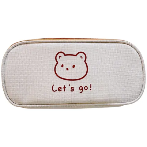 Literature and Art Oxford Cloth Student Pencil Bag Stationery