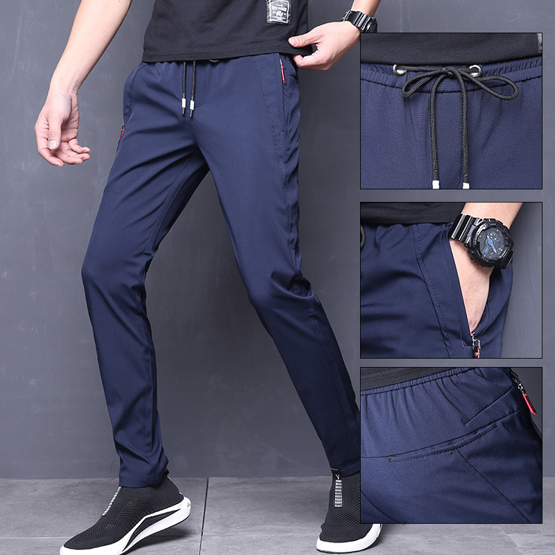 Title 2, Pantaloni Casual Slim Dritti Uomo Asciugatura R...