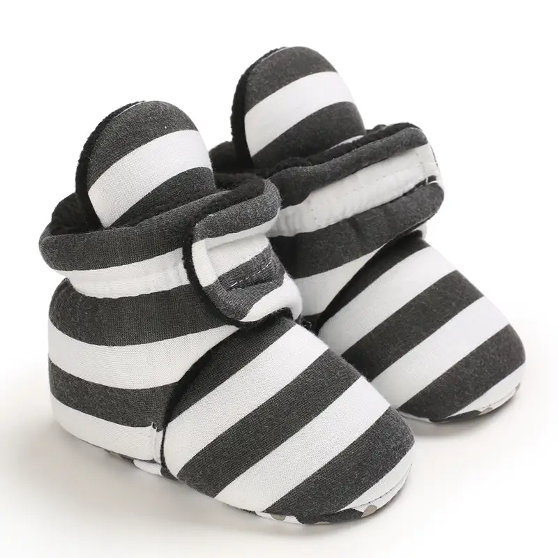 Warm Baby Shoes With Soft Sole And Velvet