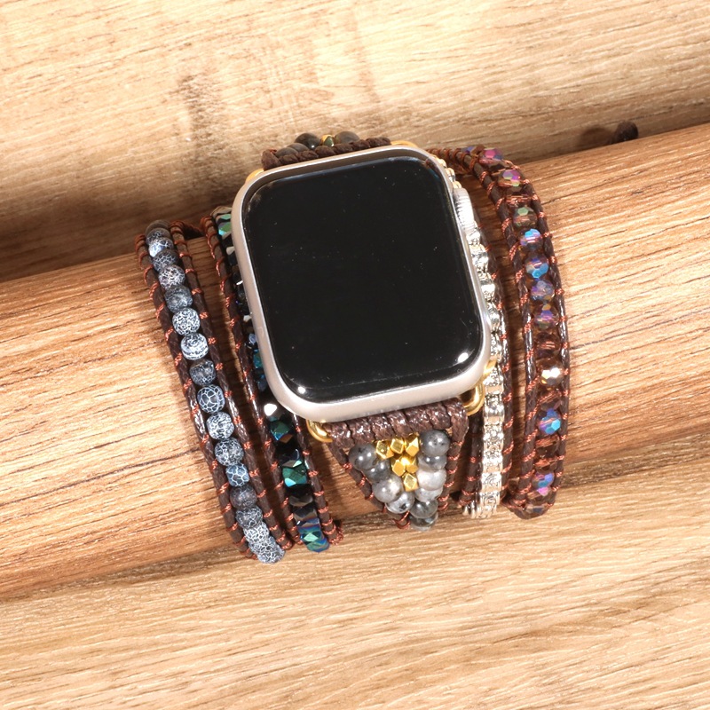 Vintage Minimalist Accessories Woven Watch With Bracelet