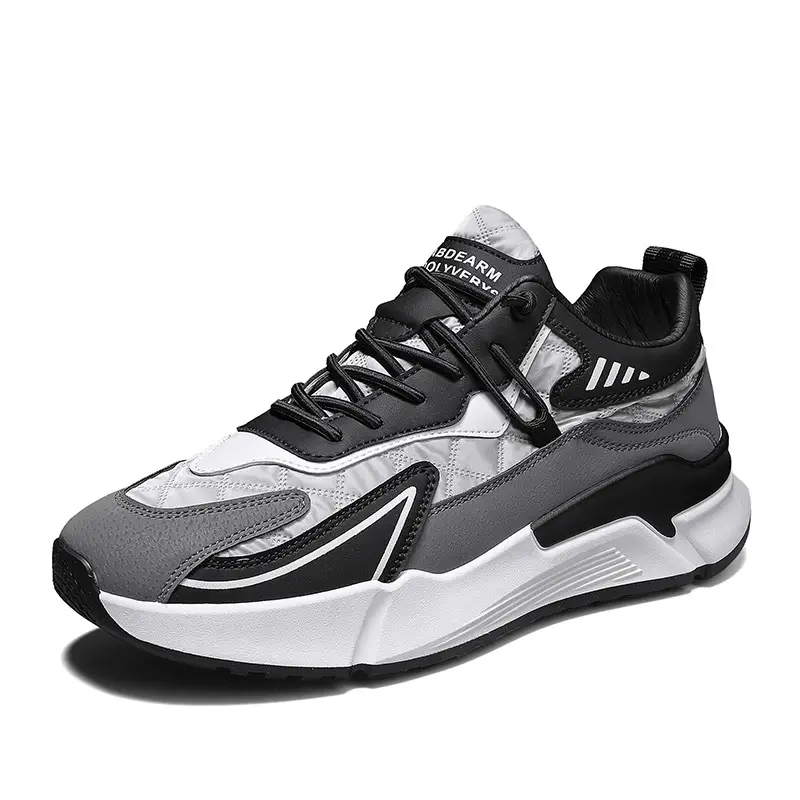 Men's Fashion Casual Thick Sole Height Increasing Daddy Shoes