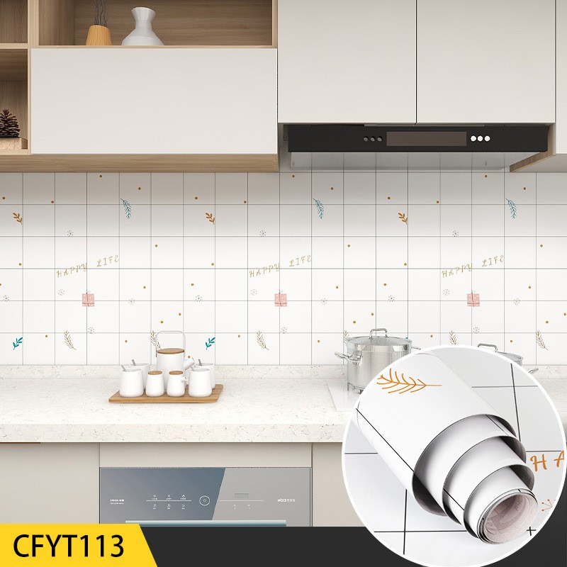 Title 18, Waterproof and high-temperature kitchen sticker...