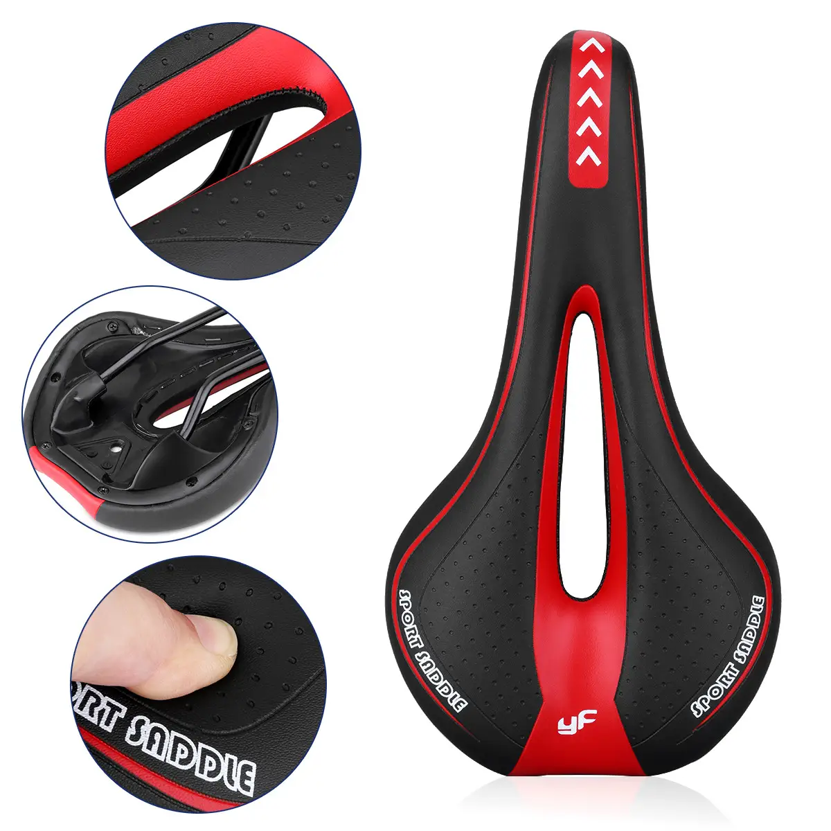 Splicing Creative Bicycle Riding Cushion Mountain Bike Saddle
