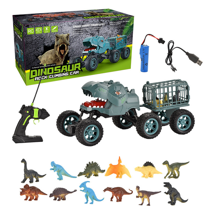 Title 5, Vier-Wege-Fernbedienung Dinosaurier Offroad-Kle...