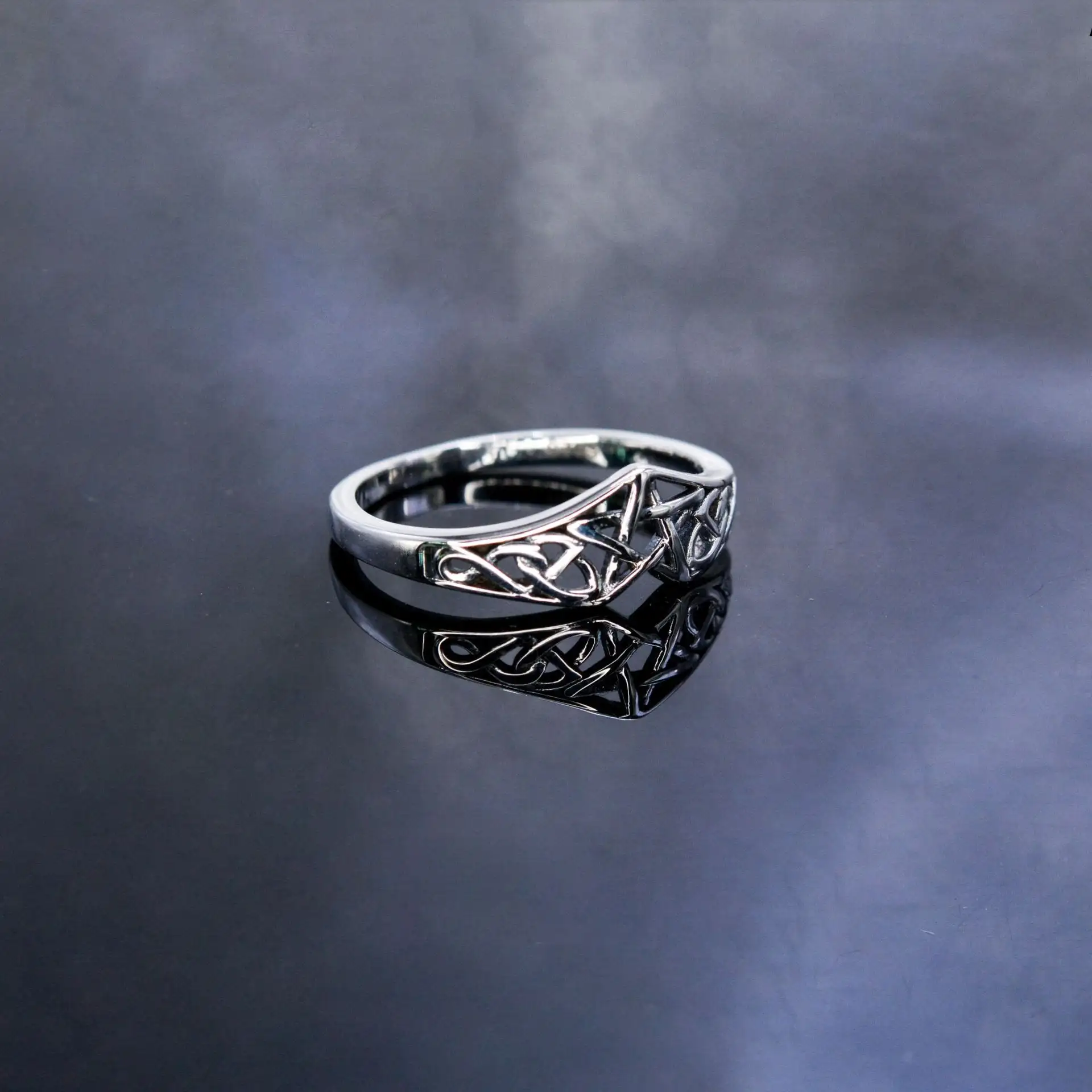 Vintage Sterling Silver Star Made Ring