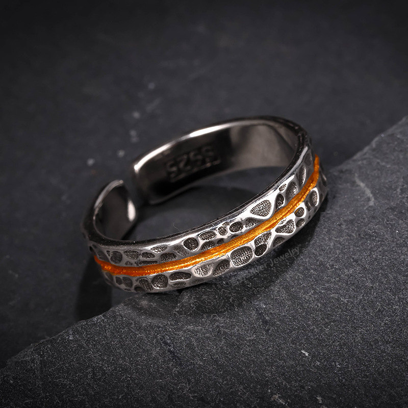 Personalized Nostalgic Trend  Ring