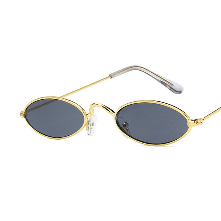 Title 2, Retro oval frame sunglasses Europe and America