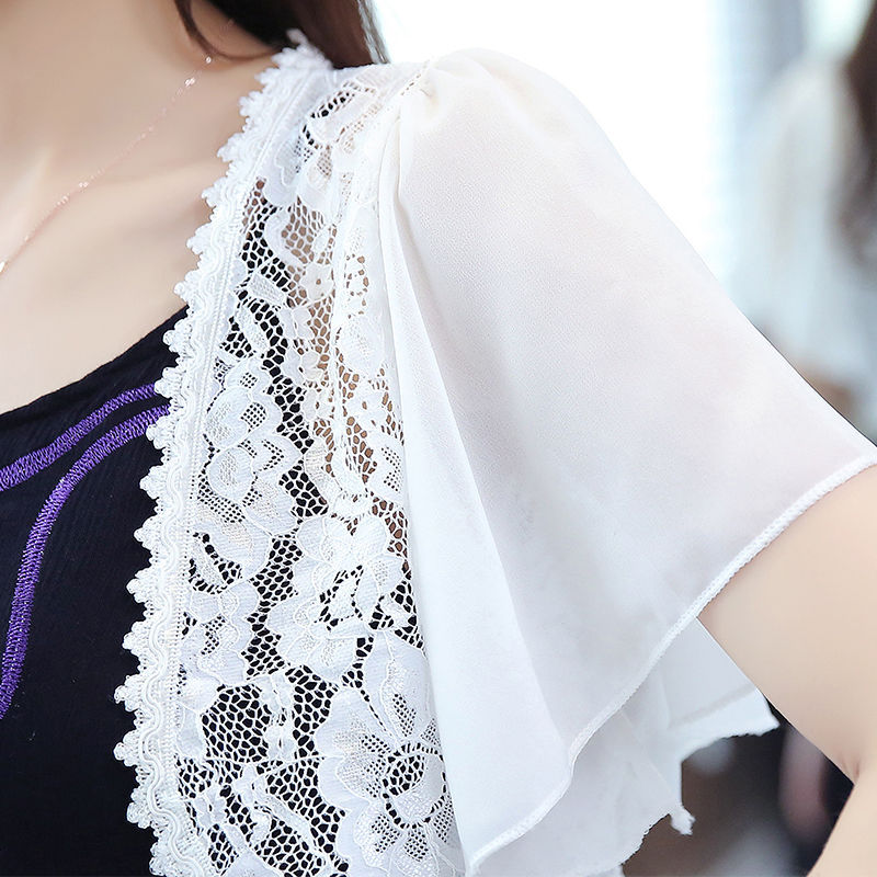 Summer Sun Protection Clothing Lace Shawl