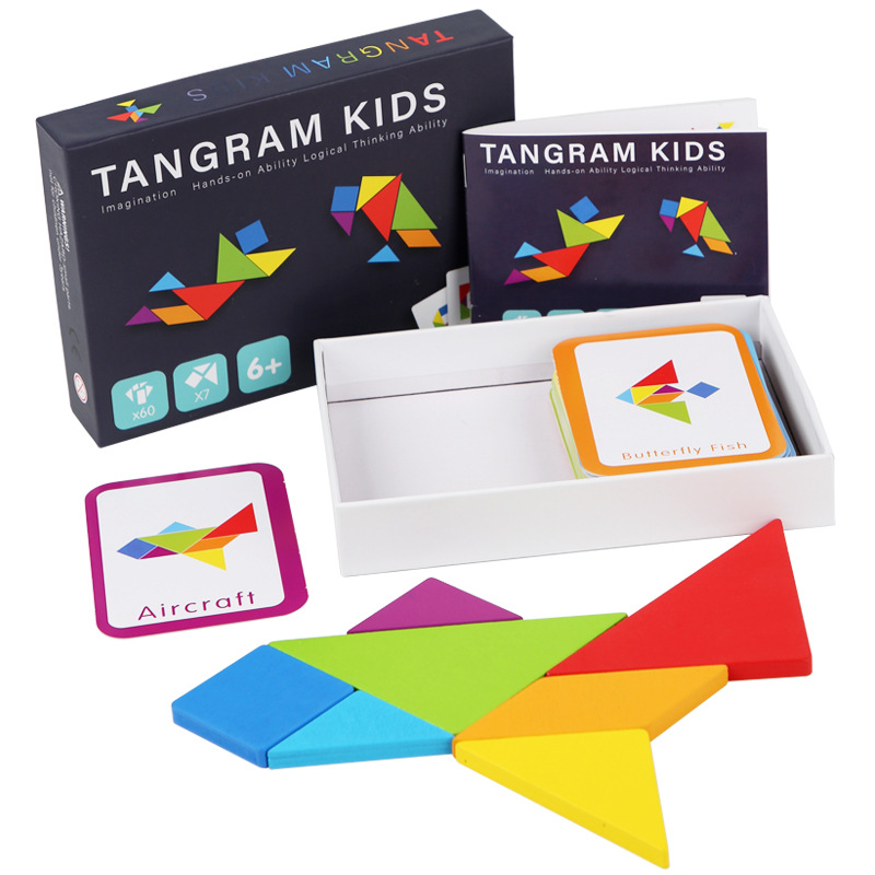 Title 5, Kreatives Tangram-Puzzlespielzeug mit großen Pa...